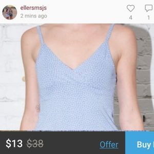 blue floral amara, $13